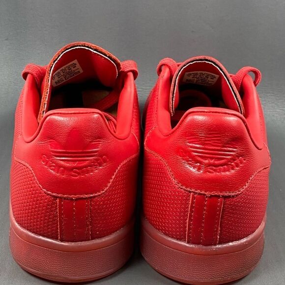 adidas Stan Smith Scarlet mens sneaker shoes size 11 - Picture 3 of 8